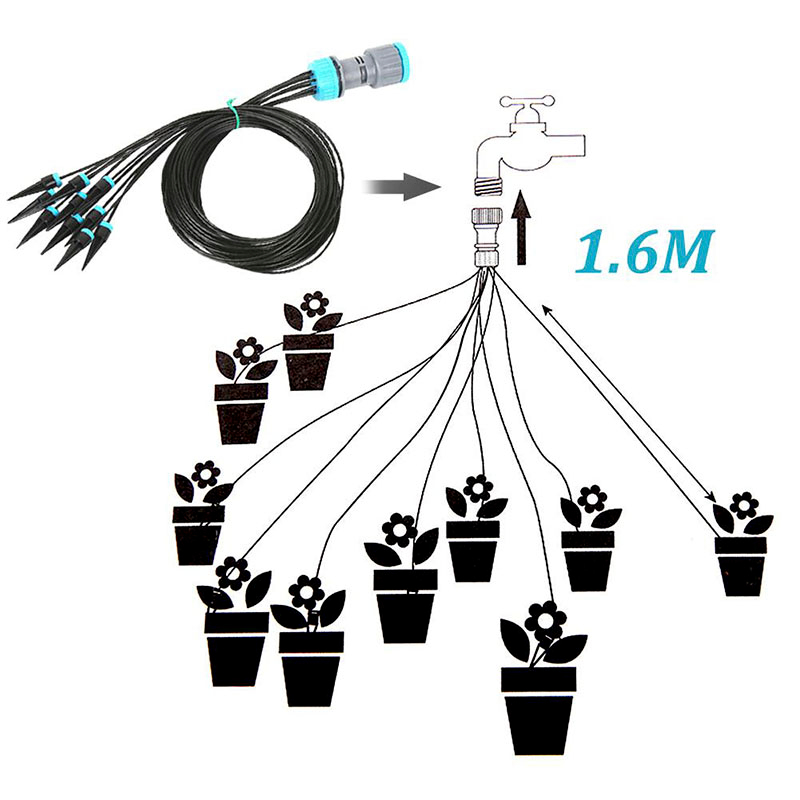 10Pcs Drip Irrigation Kit Plan - Plant Parent Kit 评论和价格