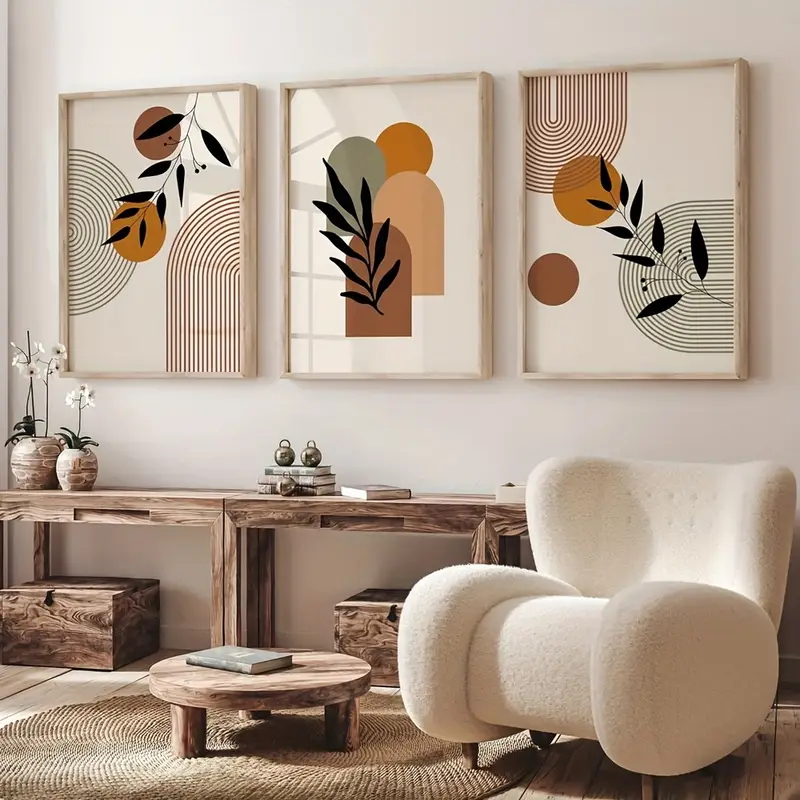 3pcs Bohemian-style Plant Geom - Plant Parenting 评论和价格