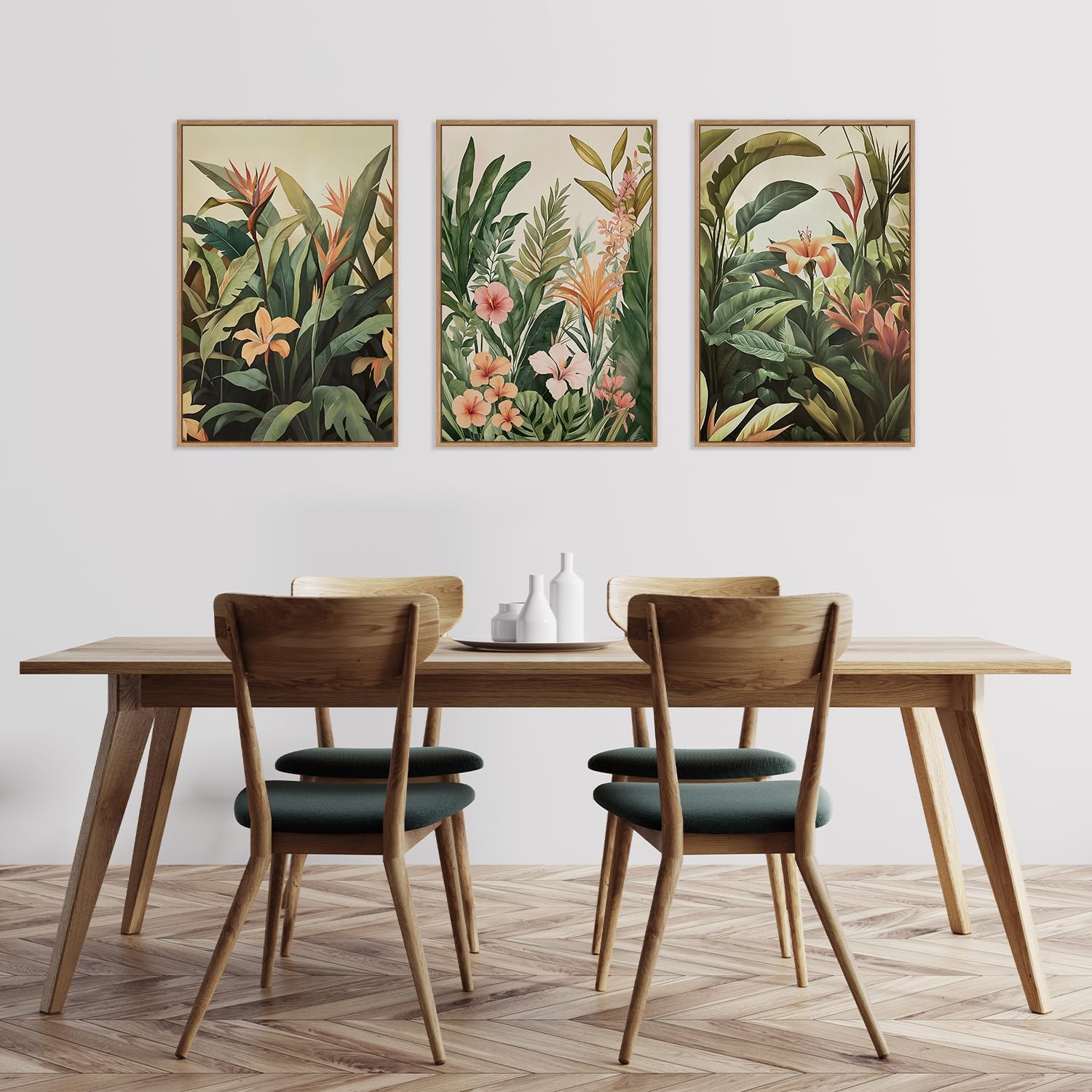 3pcs/set frameless Canvas Pain - Plant Parenting 评论和价格